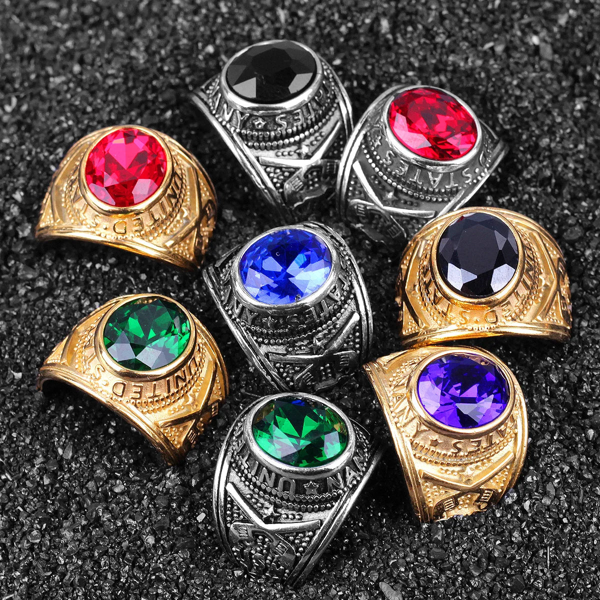 PENDRA Rhinestone United Ring