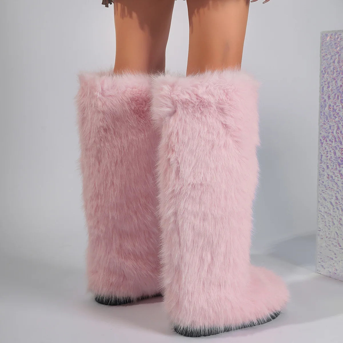 PENDRA Knee Warm Imitation Boots