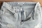 PENDRA Light Blue Korean Shorts