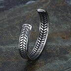 PENDRA Viking Raven Stainless Steel Adjustable Bracelet