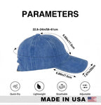 USA 250th Anniversary Hat, Semiquincentennial 1776–2026 Cap, Patriotic Eagle Baseball Hat, Vintage Washed Denim Cap, American He