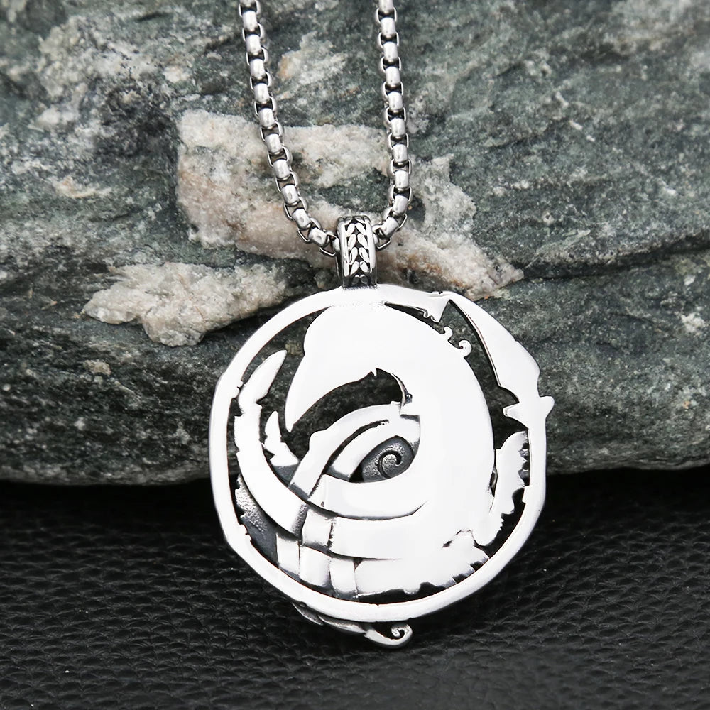 PENDRA Odinraven Vintage Viking Odin Raven Pendant