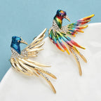 PENDRA Big Wings Swallow Brooch