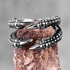 PENDRA Dragon Claw Personality Steel Ring