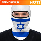Israel Flag Outdoor Cool Sunscreen Motorcycle Face Mask Moto Biker Wind Cap Mask Stopper Windproof Bicycle Cycling Headgear
