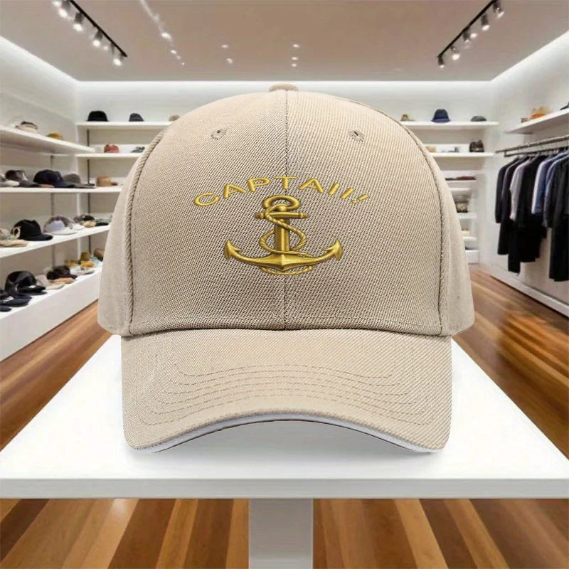 PENDRA Adjustable Captain Print Hat