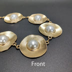 PENDRA Celesarae Pearl Chain Elegant Belt