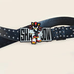 PENDRA Velaorae Black Rivet Studded Luxury Belt