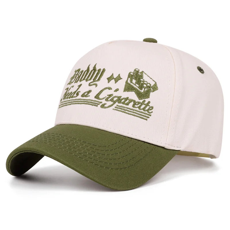 PENDRA Poker Color Block Baseball Cap
