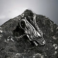PENDRA Dragon Norse Steel Necklace