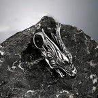 PENDRA Dragon Norse Steel Necklace