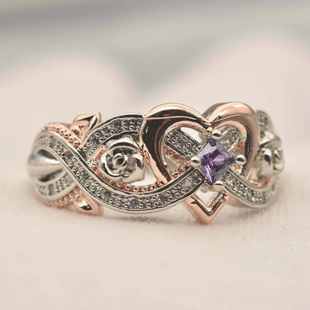 PENDRA Rose Purple Ring