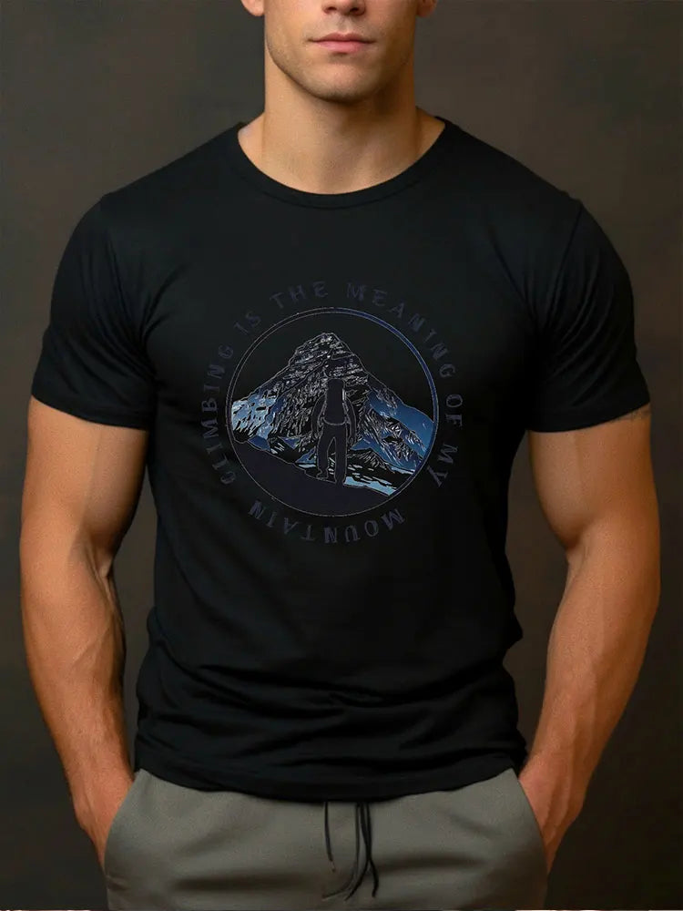 PENDRA Printed Hiking T-Shirt
