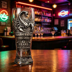 1965-2026  Punk Rock Scorpions Legends Beer Glass Cup 61 Years Bar Party Drinkware Collection Ornaments