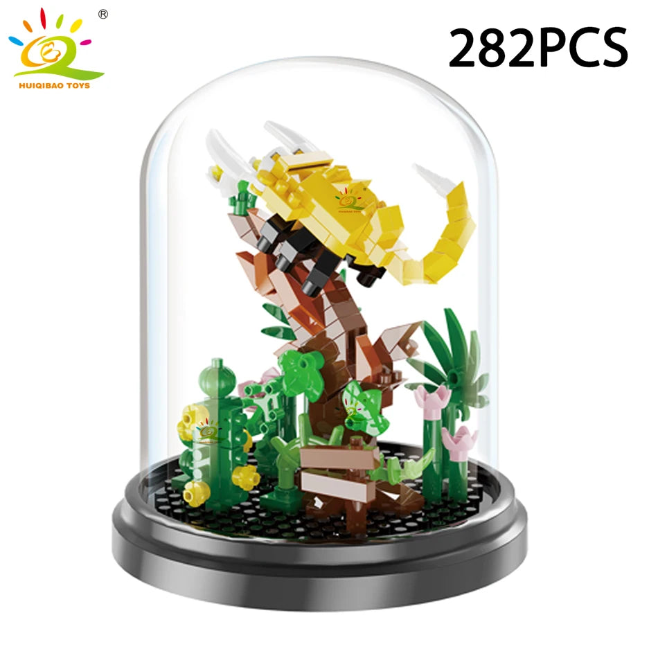 PENDRA Insect Butterfly Floral Building Set