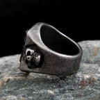 PENDRA Lucky7 316L Stainless Steel Lucky Number Ring