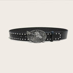 PENDRA Celeslia Black Skull Luxury Belt