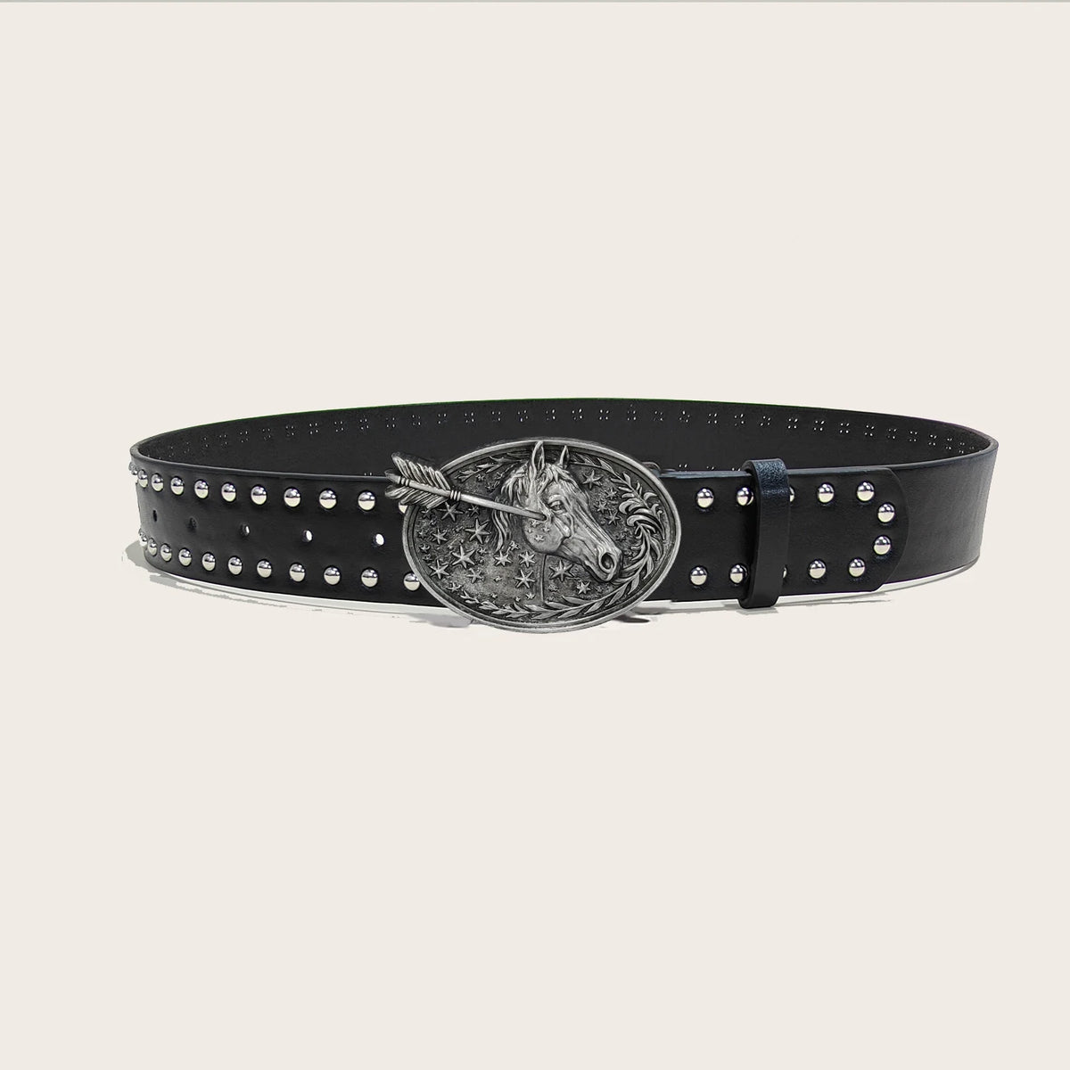 PENDRA Celeslia Black Skull Luxury Belt