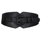PENDRA Aureene Leather Corset Wide Belt