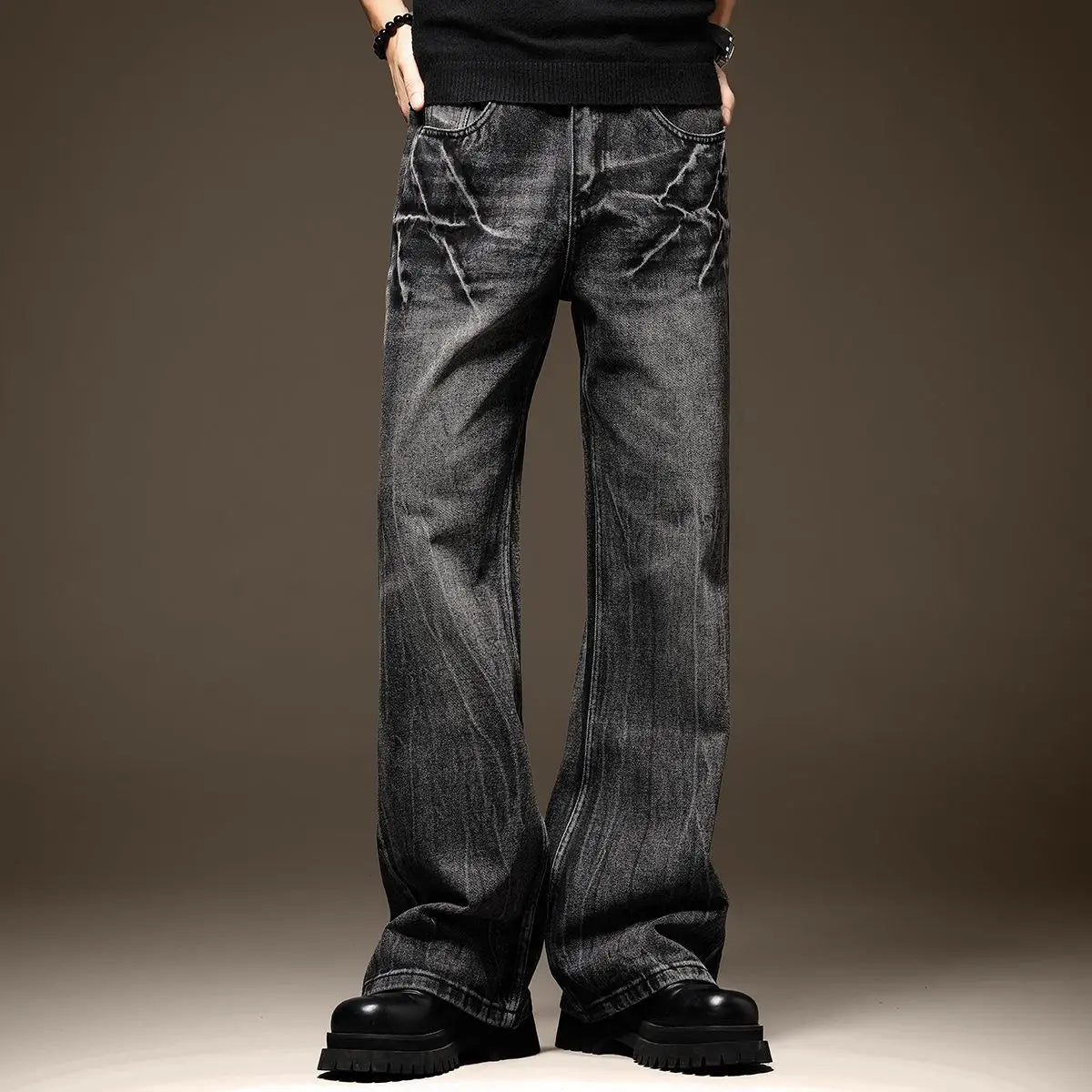 PENDRA Washed Harem End Pants