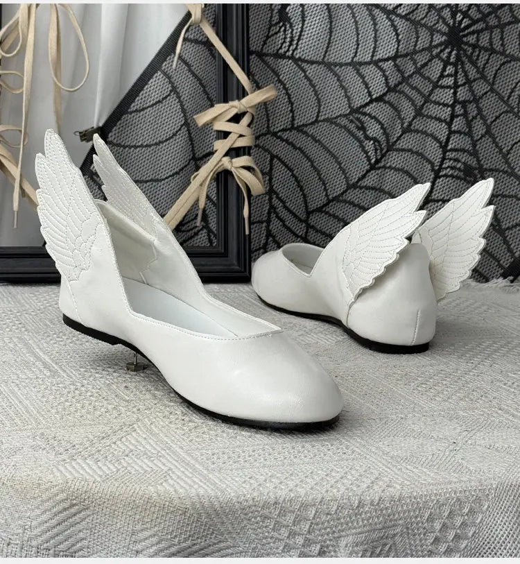 PENDRA Flat Medieval Shallow Shoes