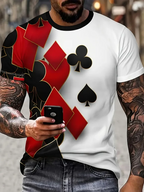PENDRA Cool Lion Printed Urban Short Sleeve T-Shirt