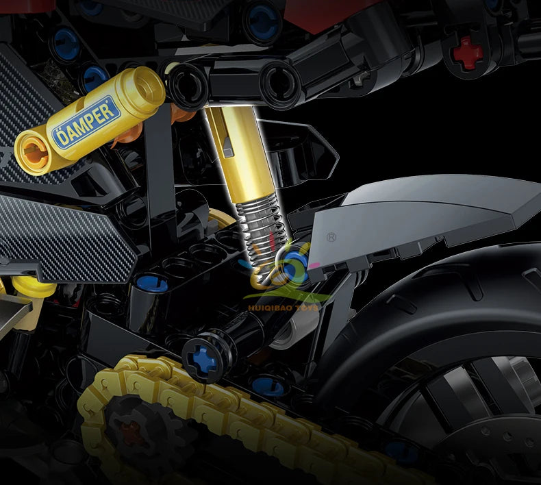 PENDRA High Tech Motorbike Toy Set