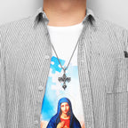 PENDRA Veydell Cross Charm Necklace