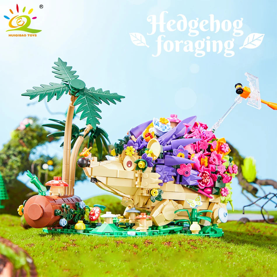 PENDRA Hedgeho Fly Floral Building Set