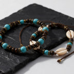 PENDRA Corrith Shell Bead Bracelet