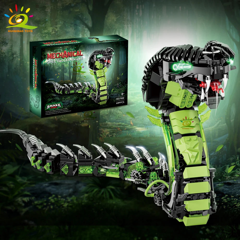 PENDRA Cobra Snake Animal Building Set