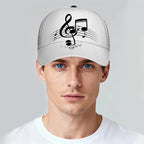 PENDRA Classic Musical Notes Baseball Cap