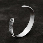 PENDRA Twin Dragon 316L Stainless Steel Bracelet