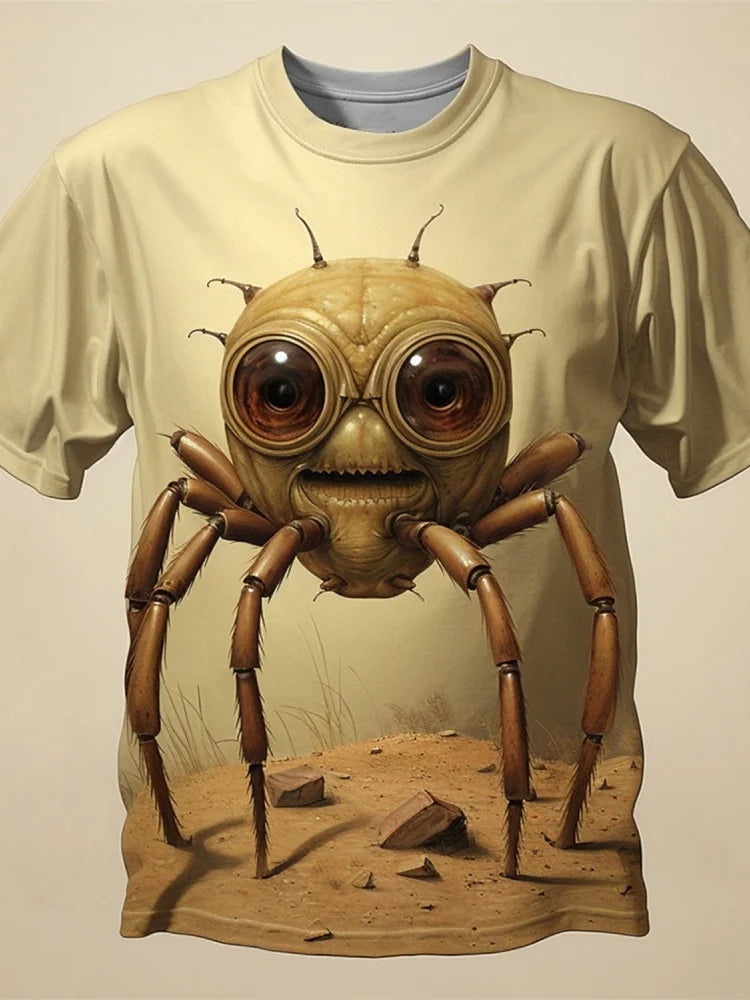 PENDRA Duck Print Loose Comfortable Short Sleeve T-Shirt