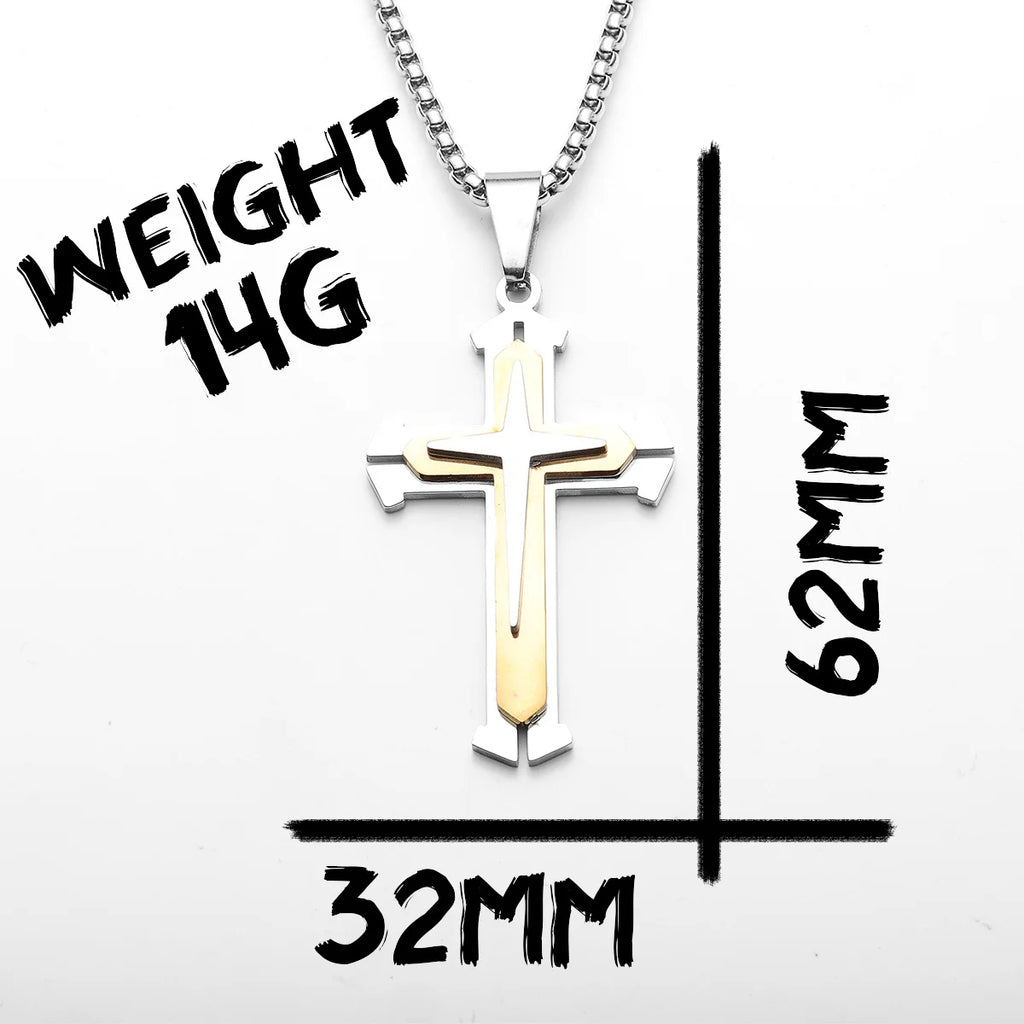 PENDRA Ivorith Cross Charm Necklace