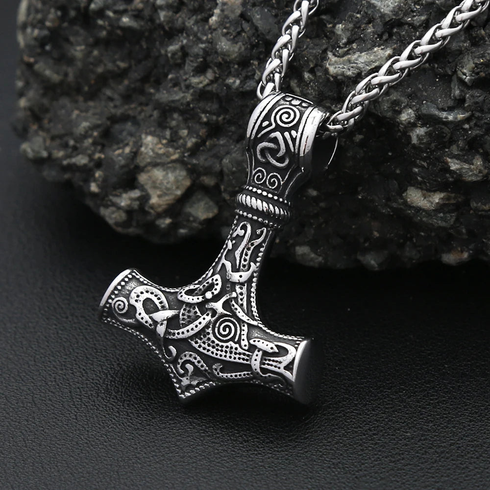 PENDRA Mjolnir Viking Thor Hammer Pendant