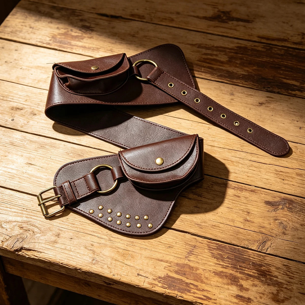 PENDRA Jadeia Leather Retro Belt