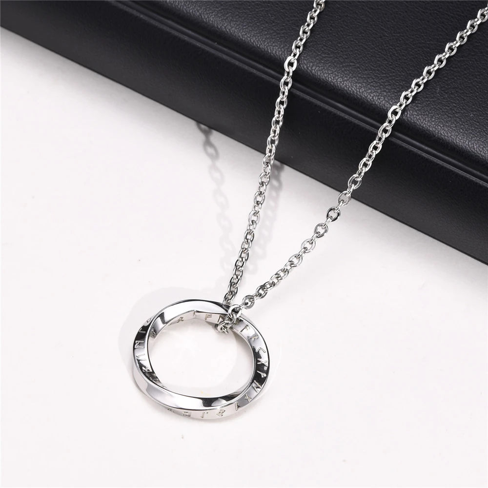 PENDRA Rune Vintage Futhark Necklace