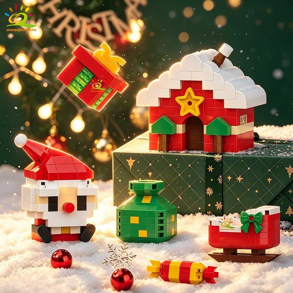 PENDRA Santa Claus Mini Building Set