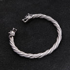 PENDRA Wolfcrest Vintage Viking Wolf Head Bracelet