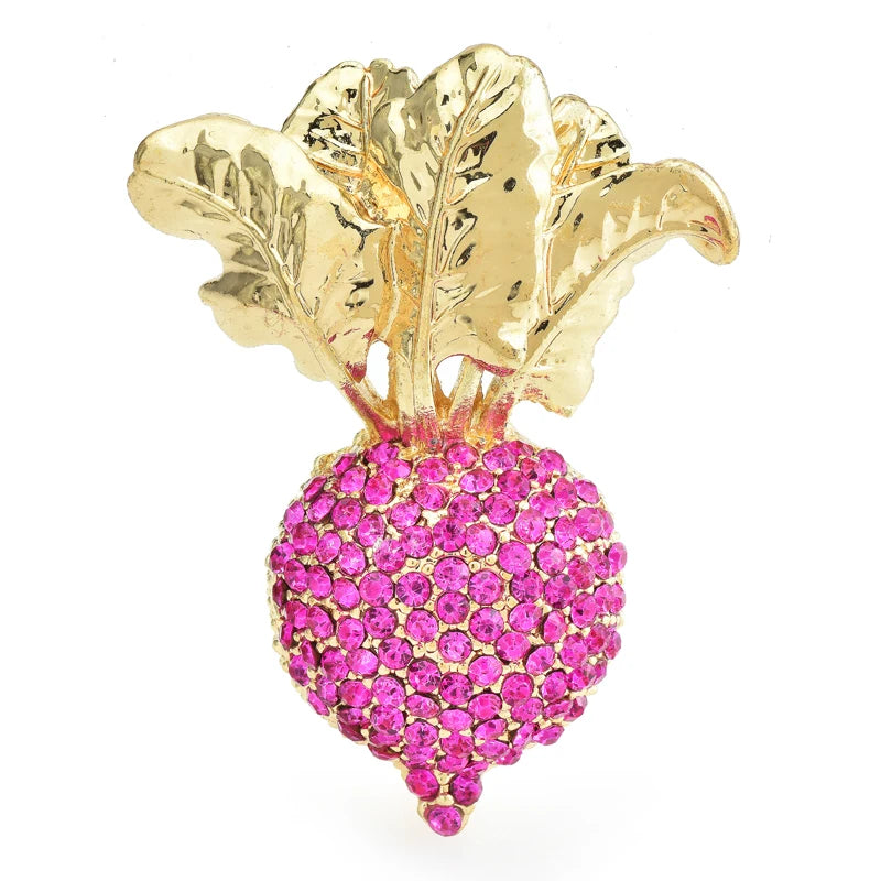 PENDRA Radisha Shining Radish Brooch