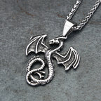 PENDRA Dragonflight Vintage Flying Dragon Pendant