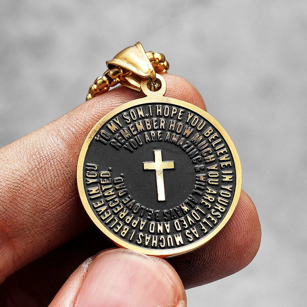 PENDRA Veyvion Cross Charm Necklace