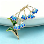 PENDRA Lilyelle Elegant Lily Flower Brooch