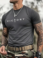 PENDRA Fitness 3D-Printed Short-Sleeve T-Shirt