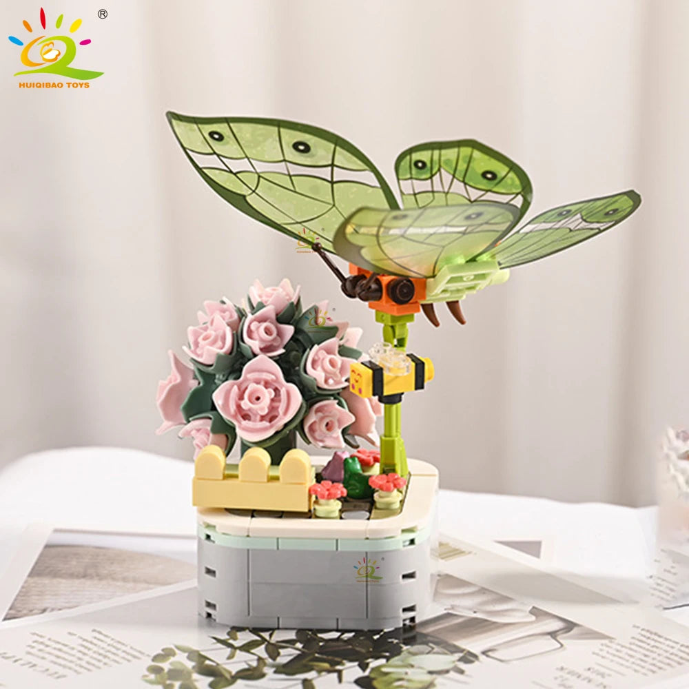 PENDRA Insect Bonsai Floral Building Set