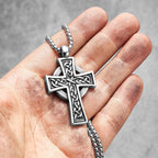 PENDRA Tavvara Cross Charm Necklace