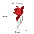 PENDRA Florielle11 Floral Brooch