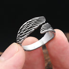 PENDRA Angelwing 316L Stainless Steel Ring