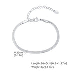 1/2/3pcs Chain Bracelet for Men Women,Stainless Steel Twisted Rope Cuban Chain Wristband,Hip Hop Minimalist Jewelry Gift
